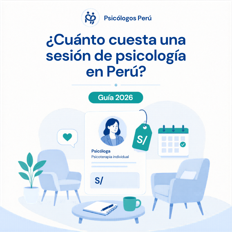 Guía de precios de psicología en Perú